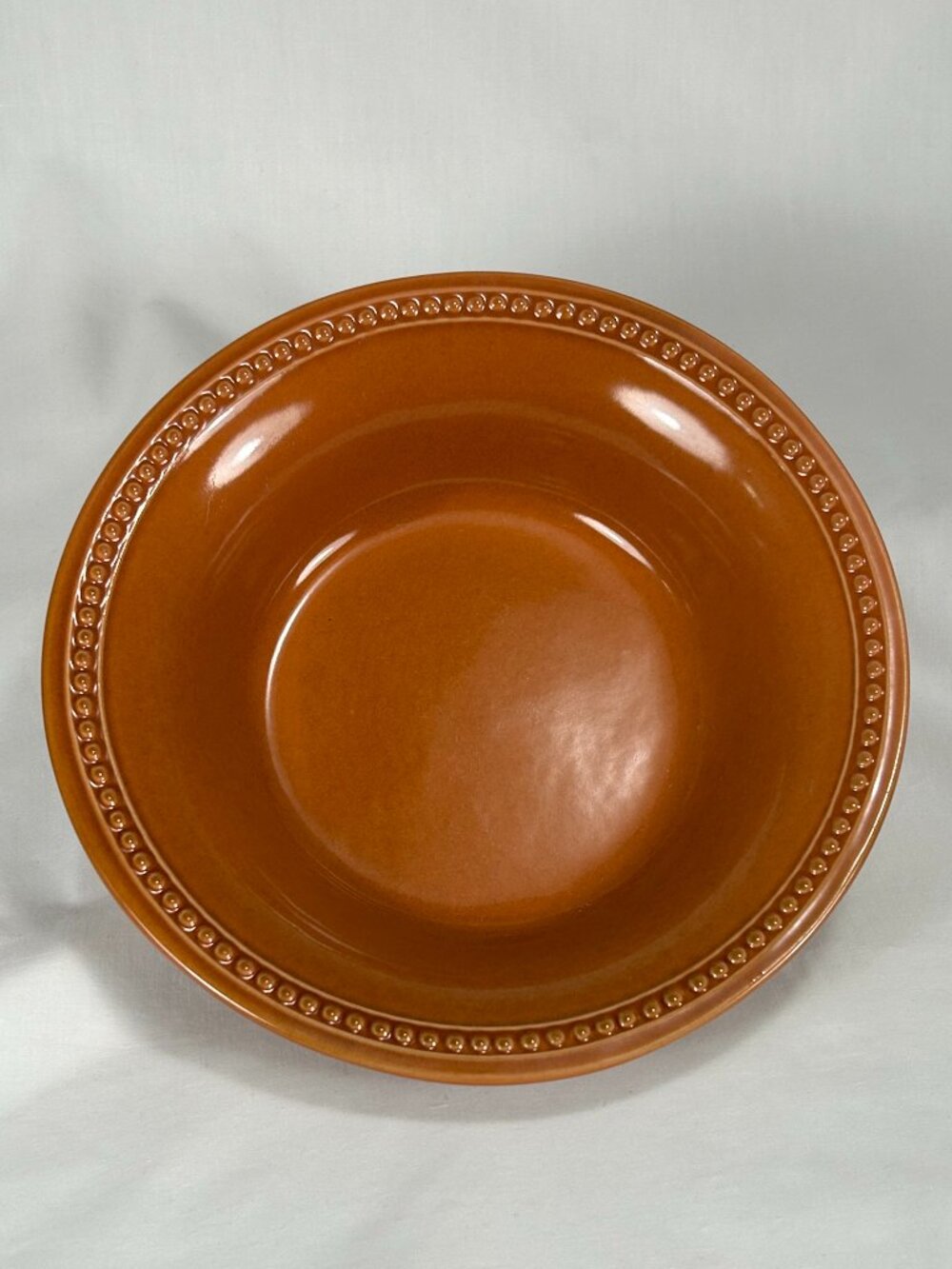 Pier 1 Stoneware, Spice Rout rimmed soup bowl